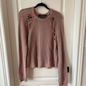 Long Sleeve Mauve Knit 6